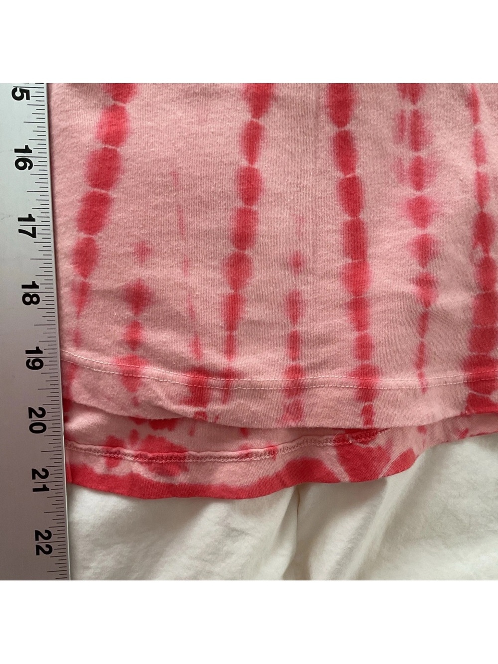 Balance Collection Red Tie-Dye Racerback Tank Top - Picture 6 of 6